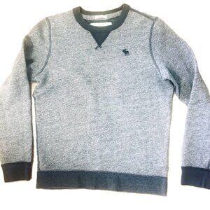 Abercrombie & Fitch Muscle Top Sweater Mens Medium Grey Read